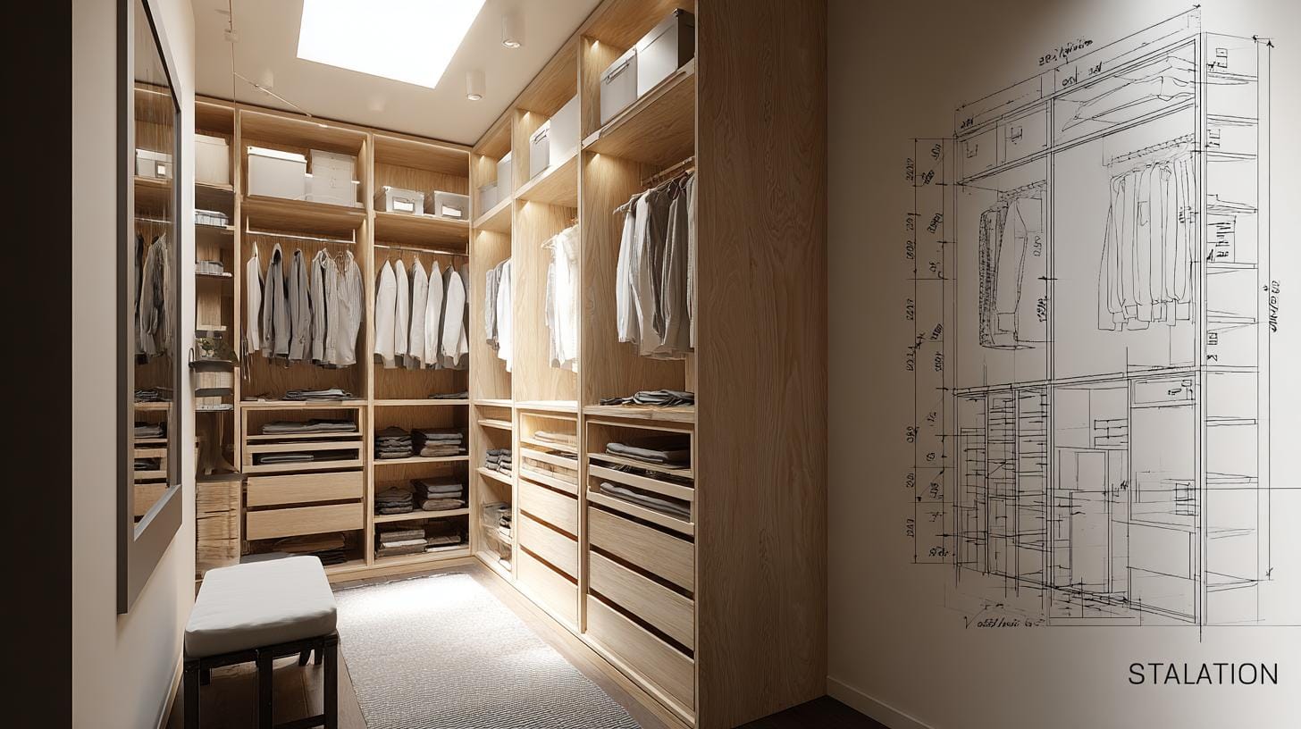 D-дизайн гардеробной: визуализация до запуска в производство.Как создаётся визуальный проект: зачем он нужен, какие задачи решает. Отличие от чертежей. Демонстрация конкретных примеров.. 3D-дизайн — это не про “дорого и сложно”, а про очень естественный комфорт