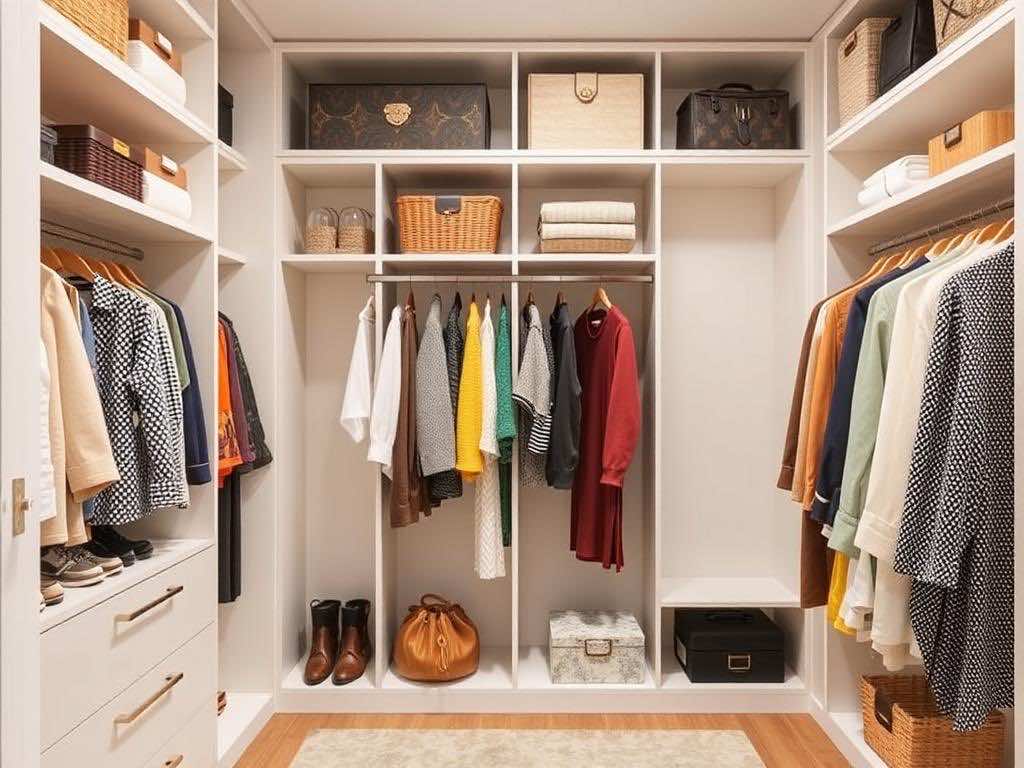 Гардеробная: 3 лучших идеи хранения сезонной одежды для гармонии дома. Идея первая: Модули, границы, вертикаль