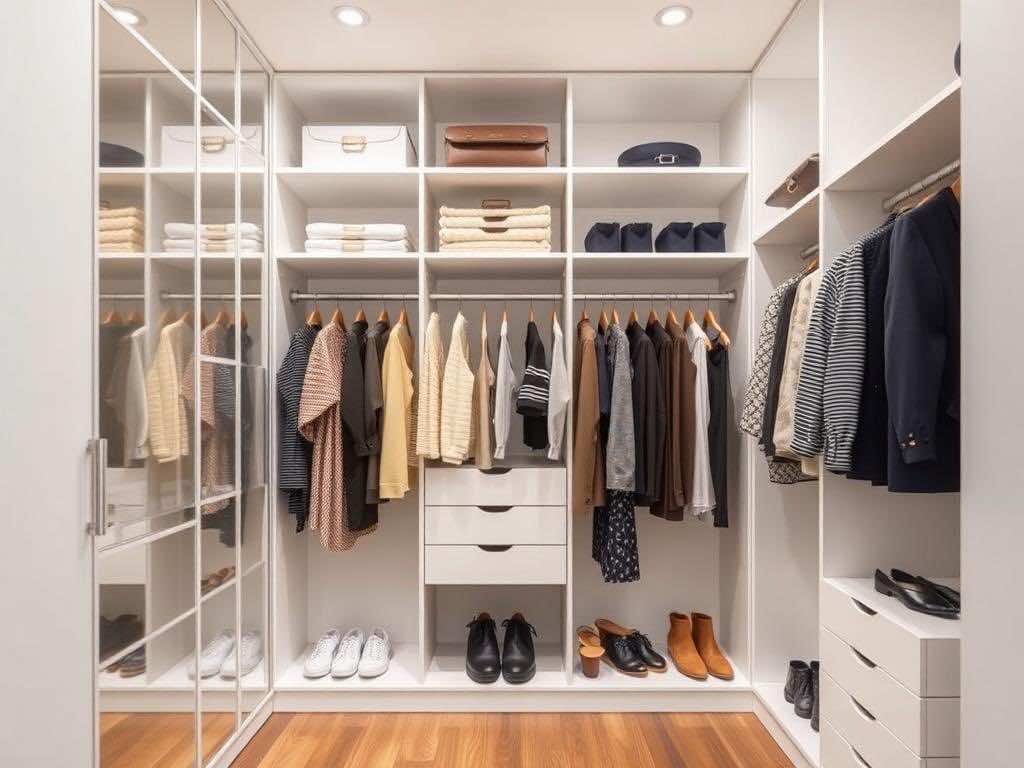 Гардеробная: пантограф — спасение утренних сборов!. Зачем нужен порядок: философия гардеробной системы