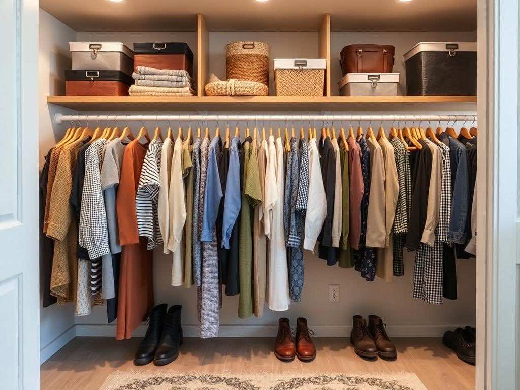 Гардеробная: 3 лучших идеи хранения сезонной одежды для гармонии дома. Заключение