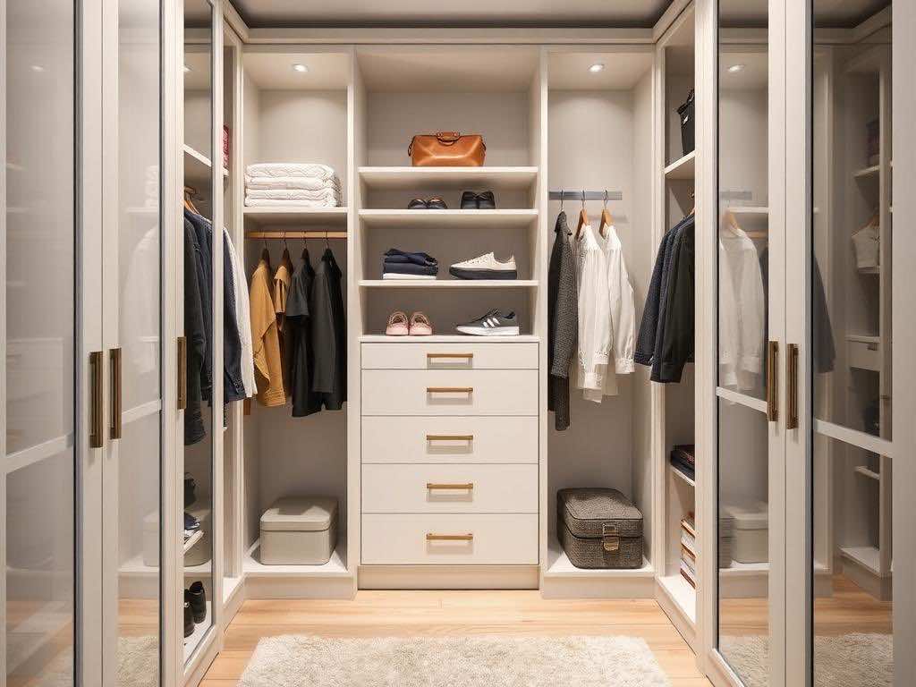 Гардеробная GarderobeMaster: Зарядитесь комфортом и позитивом в утреннем ритме!. Вдохновение в деталях: дверные решения и аксессуары