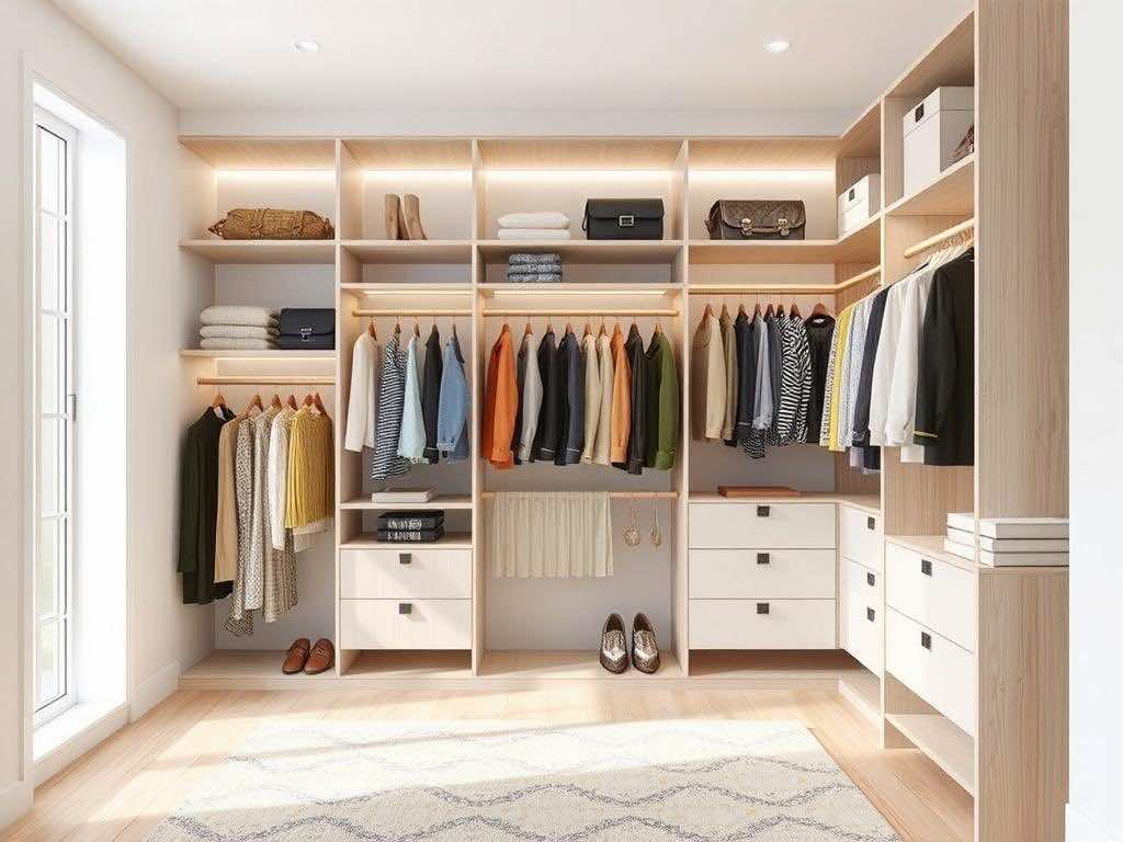 Гардеробная: как подобрать оптимальные габариты шкафа?. Маленькая гардеробная: когда кажется, что места мало