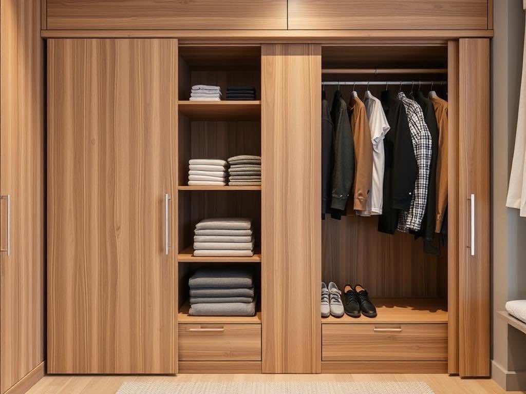 Организация гардеробной: простые способы хранения носков и других вещей. Раздвижные двери и купе-системы: когда важна тишина