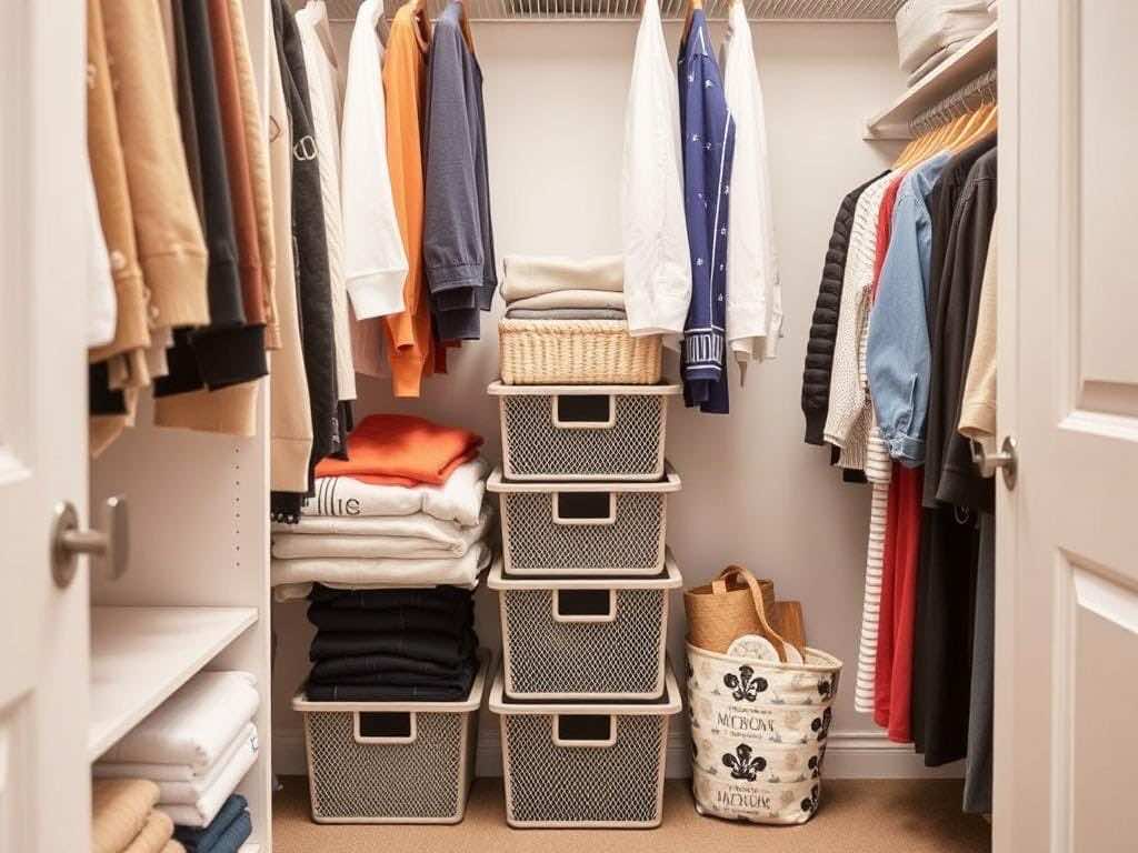 Гардеробная: 5 плюсов сетчатых корзин для идеального порядка в доме. Инвестиции в порядок: стоит ли менять старую систему?