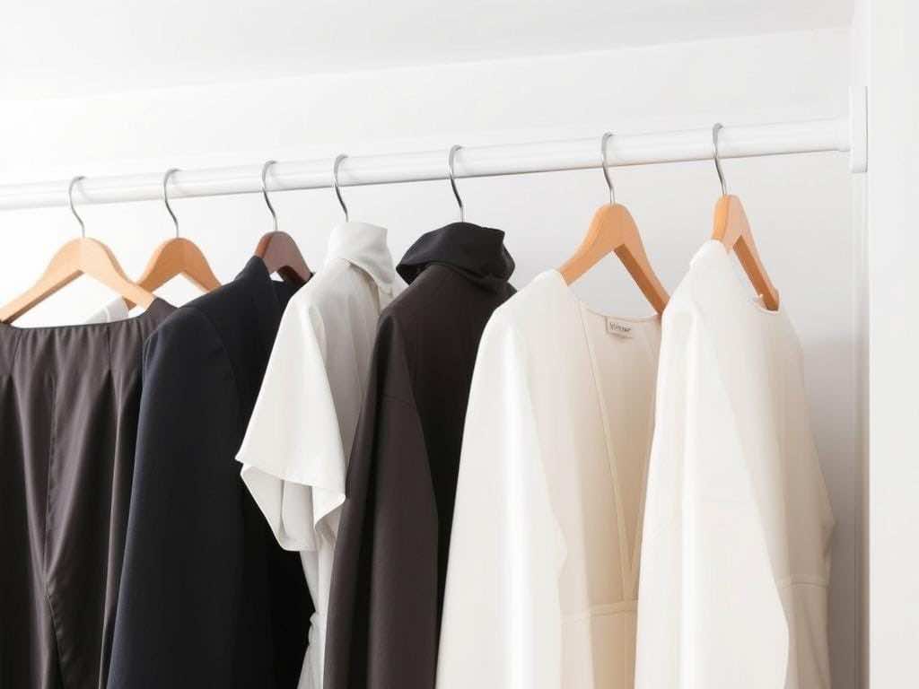 Оптимальная высота штанг: рубашки, брюки, платья и пальто в гардеробной.. Полезные лайфхаки для системы хранения