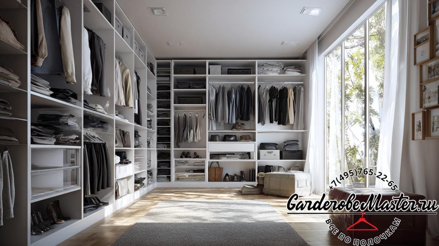 Организованное пространство снижает количество решений в день - гардеробная на заказ поможет решить проблему.. Эстетика порядка: почему гардеробная комната способна изменить сценарий ваших дней