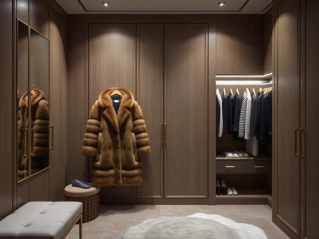 Гардеробная: Правильное хранение шубы для сохранения идеального состояния меха. Заключение