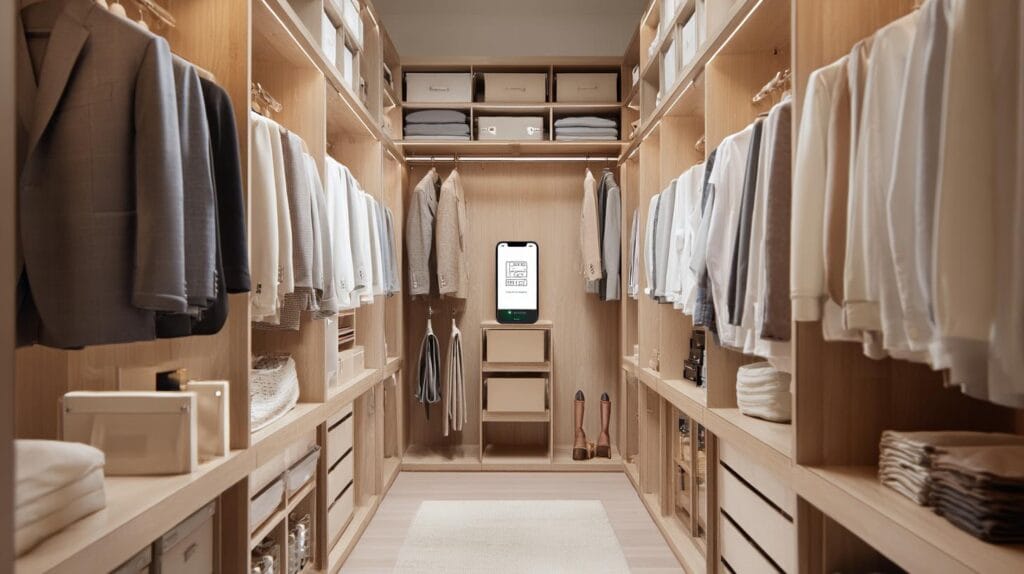 Вы всё ещё гадаете, сколько стоит ваша гардеробная комната? Попробуйте посчитать — и пространство перестанет быть загадкой