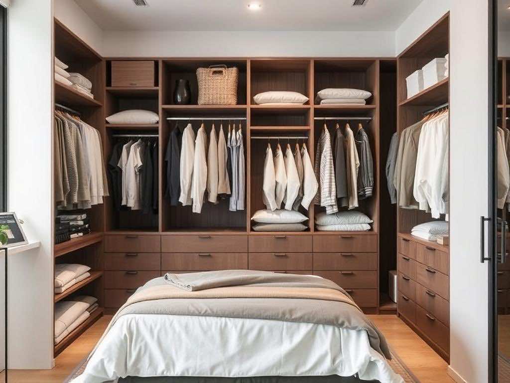 Оптимальное хранение постельного белья: гардеробные и шкафные решения. Постельное бельё в центре гардеробной: что важно учесть