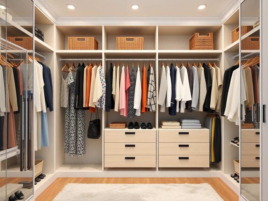 Гардеробная: все по полочкам – секреты идеального порядка в шкафу!. Гардеробная комната как система заботы о себе