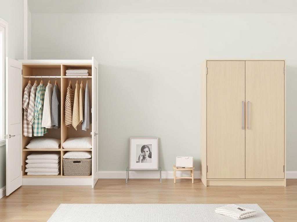 Оптимальное хранение постельного белья: гардеробные и шкафные решения. Таблица: Сравнение систем хранения для белья