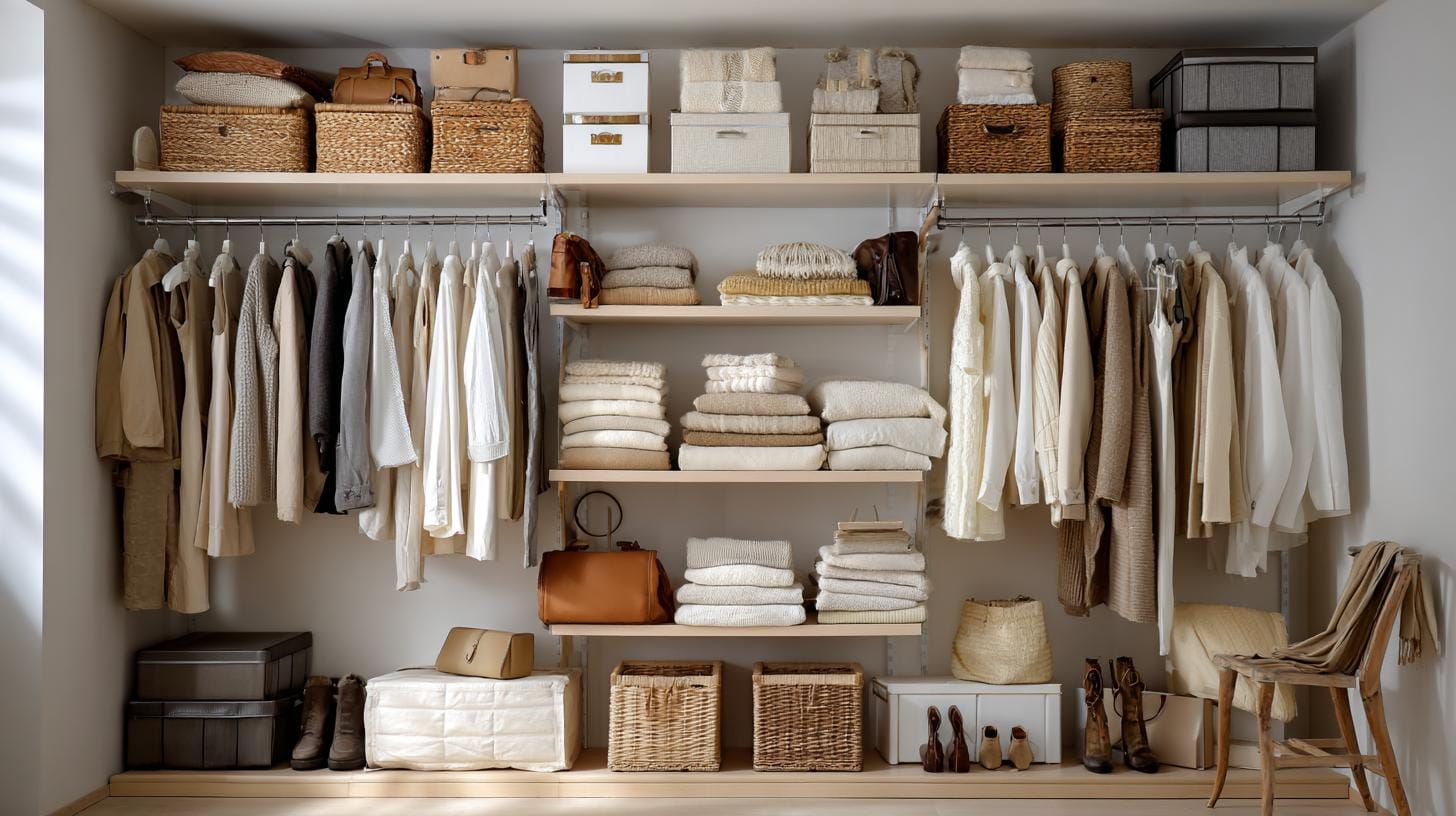 Как организовать сезонное хранение вещей без стресса - гардеробная на заказ поможет решить проблему.. Таблица организованного хранения: как это ощущается в повседневной жизни