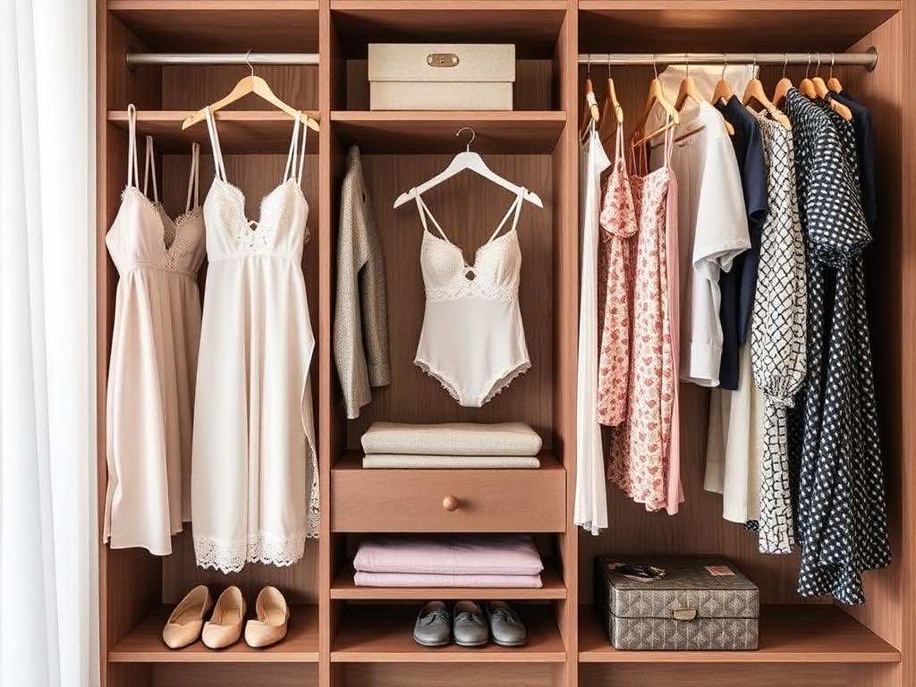 Идеальный гардероб: как сохранить форму белья и организовать хранение. Реальные решения для большой и маленькой гардеробной