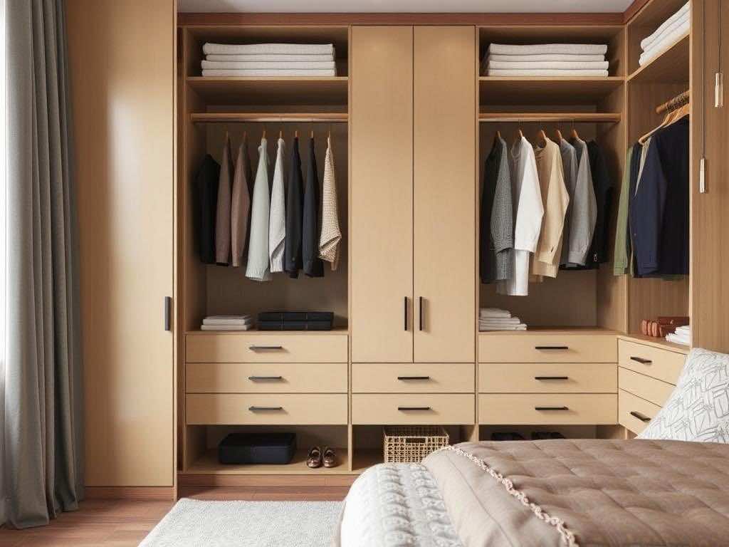 Гардеробная: рациональное наполнение шкафа-купе (советы, часть 2). Гардеробная в спальне и квартире: спокойствие начинается с планов