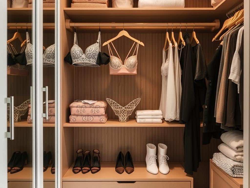 Идеальный гардероб: как сохранить форму белья и организовать хранение. Вдохновение: детали идеального пространства