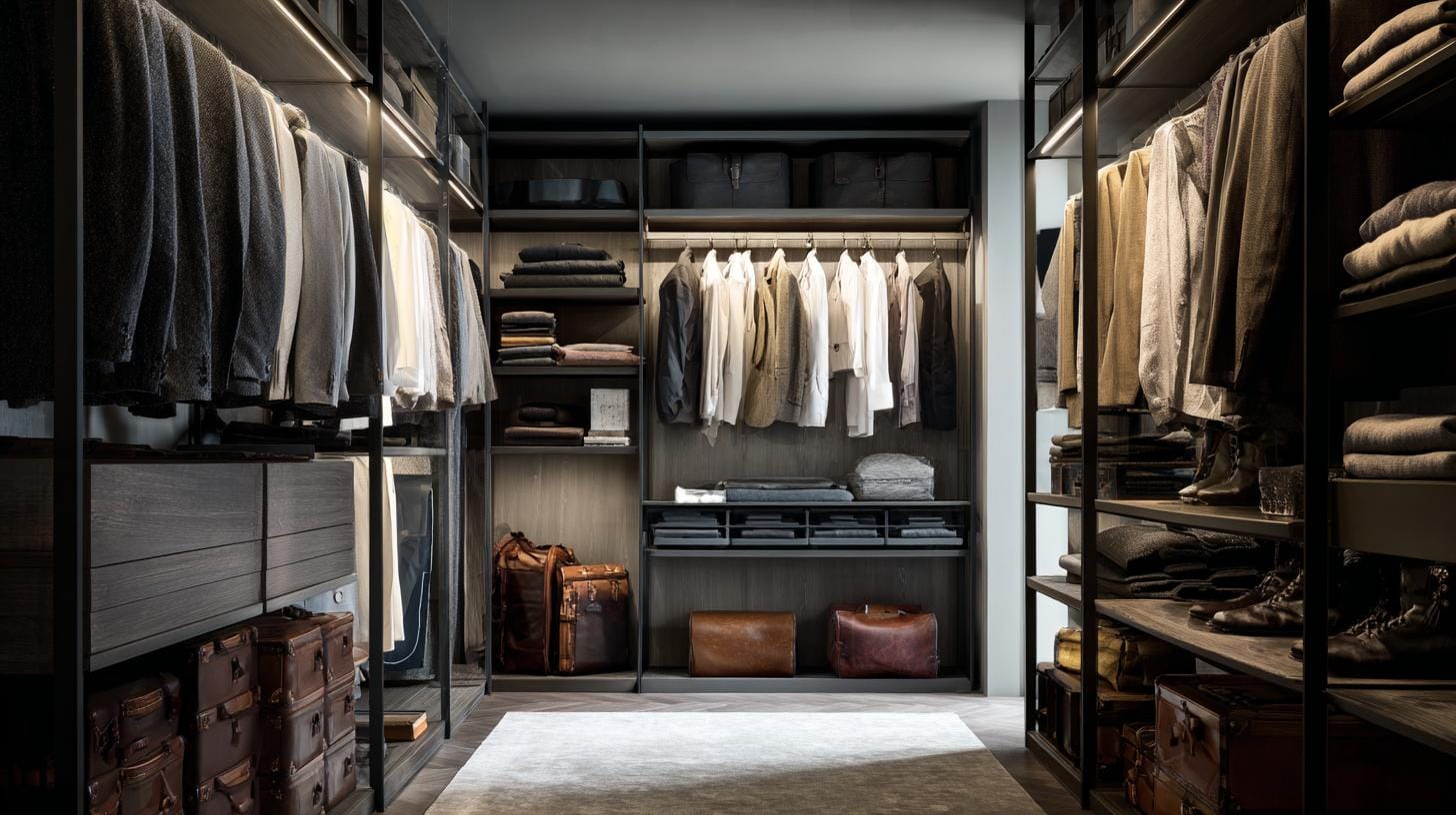 Почему модный интерьер невозможен без хорошей системы хранения - гардеробная на заказ поможет решить проблему.. Когда привычки живут отдельно от вкуса: начало истории о модном и практичном интерьере