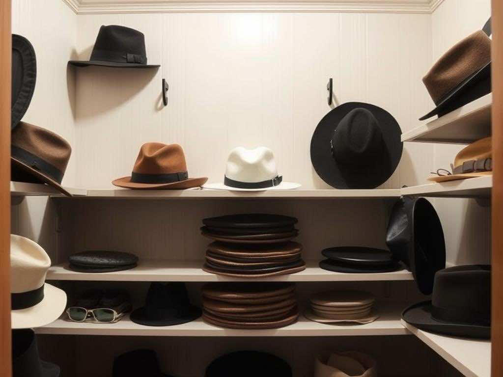 Гардеробная: Правила хранения головных уборов для долговечности и привлекательного вида. Головные уборы — зеркало вкуса и порядок души
