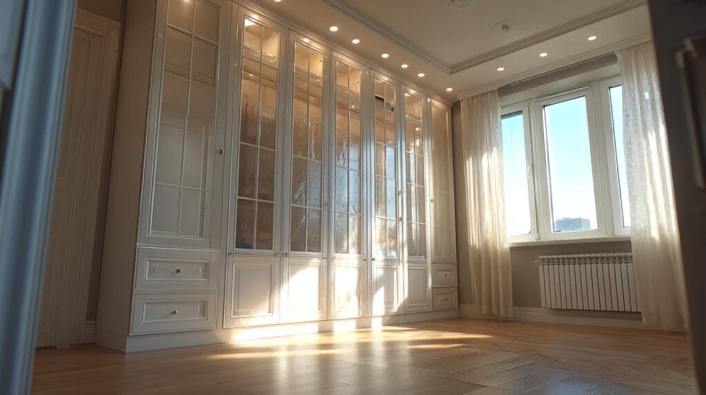 недорогие гардеробные на заказ