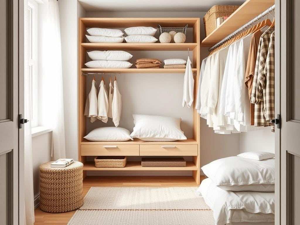 Гардеробная: Лайфхаки для хранения комплектов постельного белья. Вдохновение из простого: как рождается порядок?