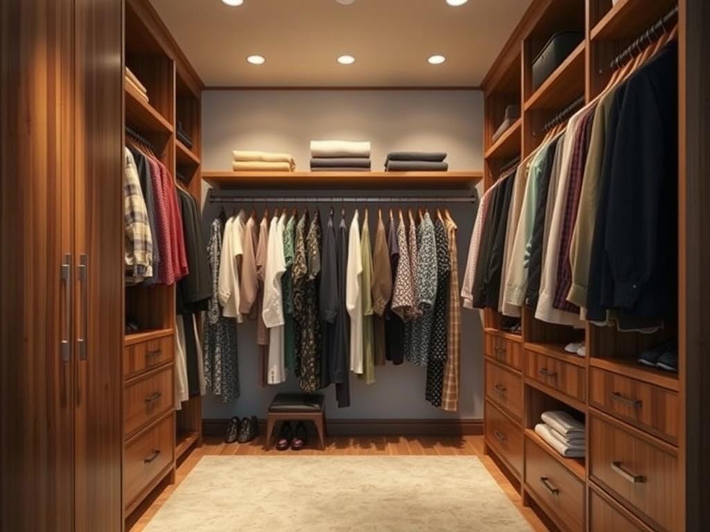 Гардеробная, в ней Вы выбираете, что надеть, не из всего — а из того, что лежит сверху. Выбор не из “случайно сверху”, а по-настоящему свой