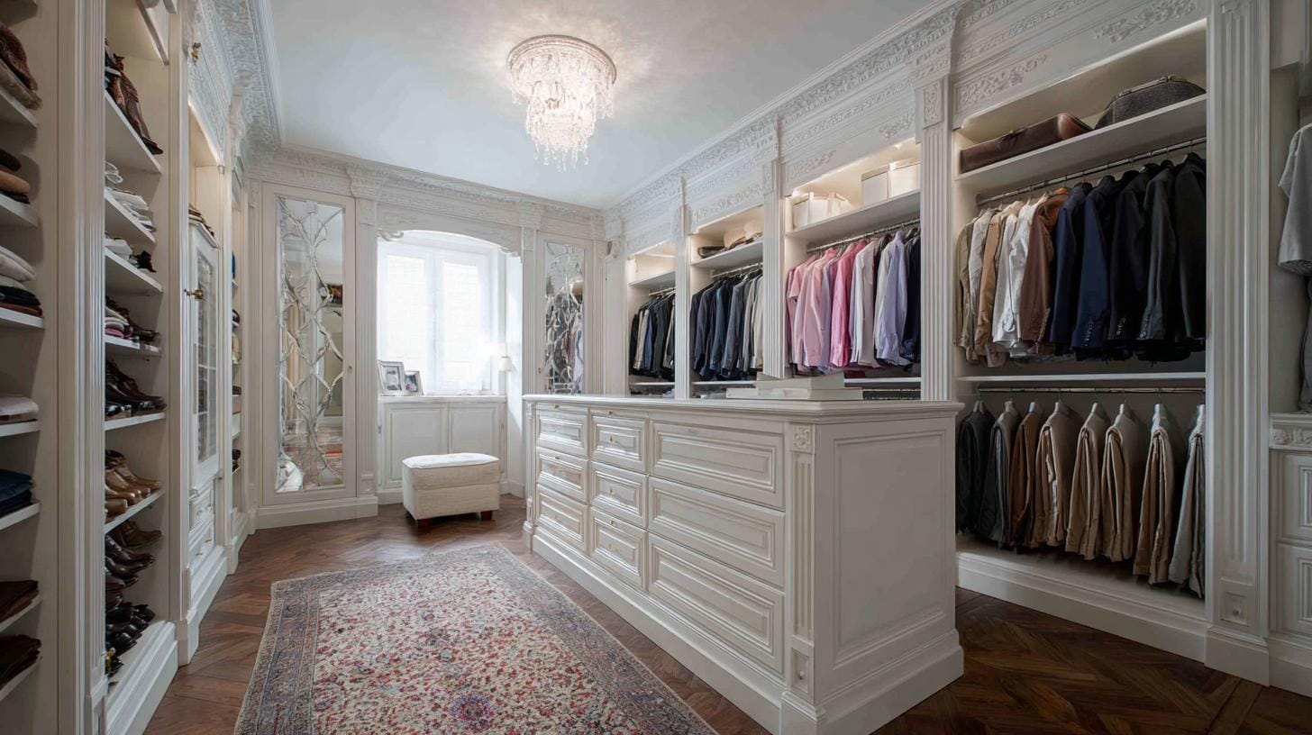 Гардеробные комнаты на заказ в Москве.Преимущества изготовления на заказ: индивидуальный проект, производство, монтаж за 3 дня. Фото-галерея, формы расчёта стоимости, перелинковка на подкатегории. Акценты: 20 лет опыта, гарантия, 3D-дизайн.. Своя местная философия комфорта