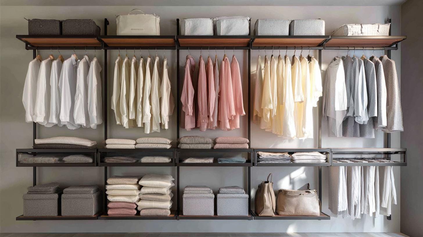 Дизайн открытых гардеробных: современные тренды.Обзор актуальных дизайнерских решений для открытых гардеробных: минимализм, лофт, скандинавский стиль.. Как это делают профессионалы: взгляд изнутри