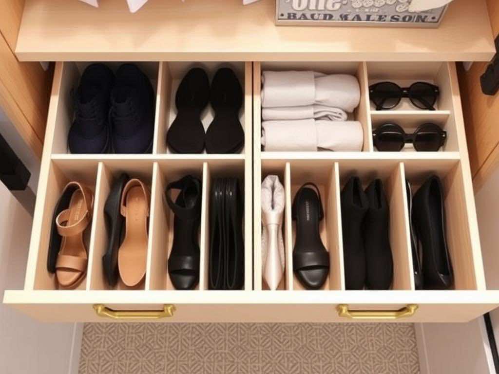 Гардеробная: порядок в выдвижных ящиках с помощью перегородок и органайзеров. Виды органайзеров и перегородок для выдвижных ящиков Гардеробная: порядок в выдвижных ящиках с помощью перегородок и органайзеров. Виды органайзеров и перегородок для выдвижных ящиков