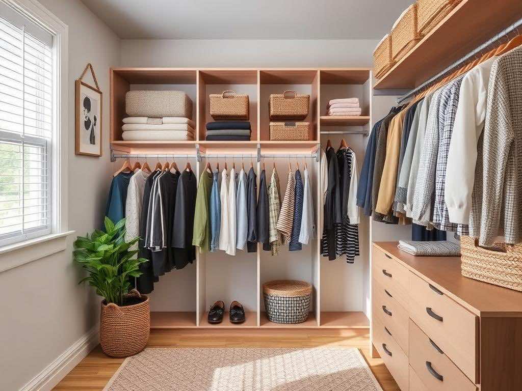 Гардеробная: 3 лучших идеи хранения сезонной одежды для гармонии дома. Идея вторая: Пространство, которое дышит