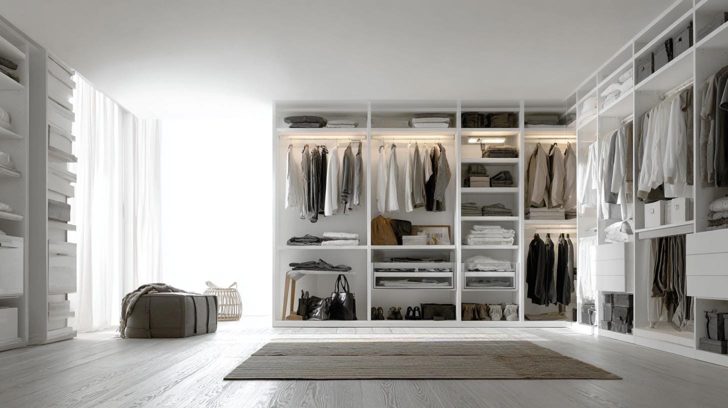 Дизайн открытых гардеробных: современные тренды.Обзор актуальных дизайнерских решений для открытых гардеробных: минимализм, лофт, скандинавский стиль.. Когда открытая гардеробная становится ответом на вопрос о выборе