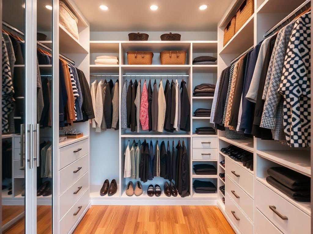 Гардеробная: все по полочкам – секреты идеального порядка в шкафу!. Время для перемен: почему гардеробная на заказ — это решение?