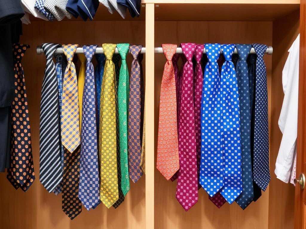 Гардеробная: секреты бережного хранения галстуков. Вдохновение изнутри: стильные идеи хранения галстуков Гардеробная: секреты бережного хранения галстуков. Вдохновение изнутри: стильные идеи хранения галстуков