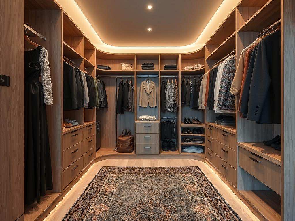 Гардеробная: от функциональности до арт-объекта вашей индивидуальности. Как гардеробная становится частью индивидуальности