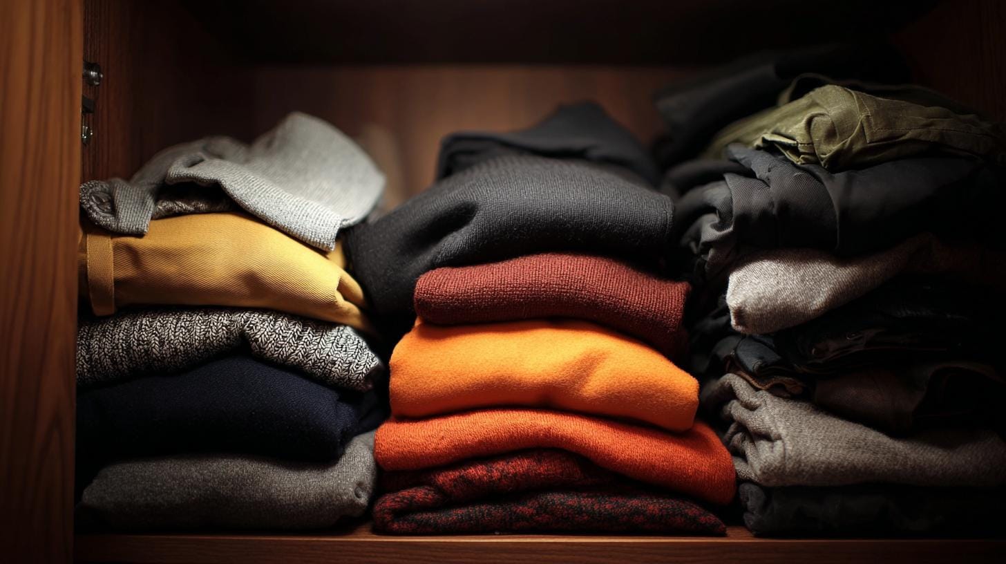 Почему дорогая одежда не должна жить в компромиссной гардеробной - гардеробная на заказ поможет решить проблему.. Последствия: вещи обесценивают себя в неправильной компании