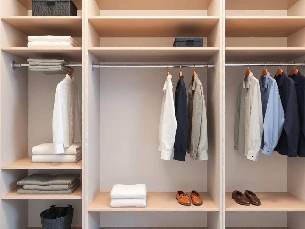 Эргономичный гардероб: оптимальное расположение полок для порядка и удобства. Как устроить идеальную гардеробную систему? Эргономичный гардероб: оптимальное расположение полок для порядка и удобства. Как устроить идеальную гардеробную систему?