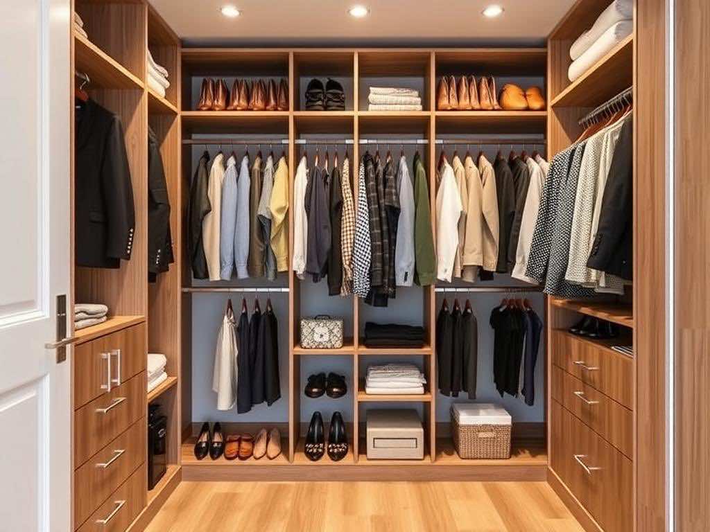Гардеробная: 6 идей по оптимизации пространства в шкафу. Вдох в гардеробной: начало истории порядка