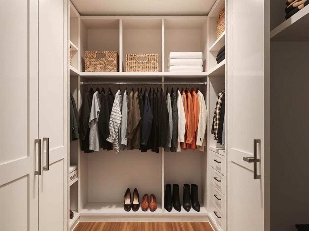 Гардеробная: идеальный микроклимат для ваших вещей!. Двери в гардеробную: эстетика или функционал?