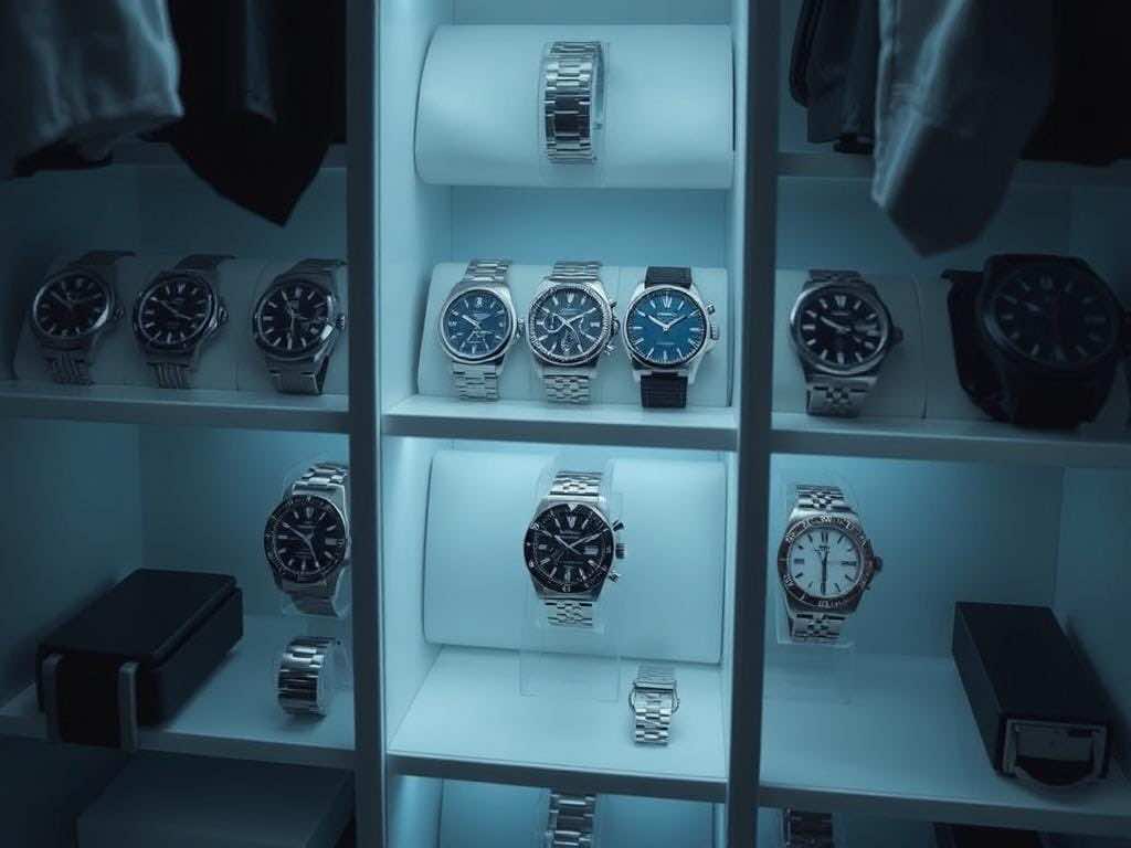 Гардеробный секрет: бережное хранение часов для безупречного имиджа. Гардеробная система: секрет беззвучного порядка