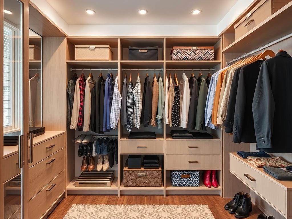 Основная тема статьи гардеробная комната, главный вопрос: Гардеробная, в ней Вещи, к которым удобно тянуться — используются чаще. Заключение