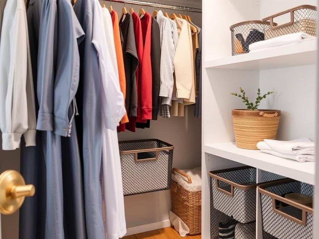 Гардеробная: 5 плюсов сетчатых корзин для идеального порядка в доме. Виды сетчатых корзин: какая подойдет вашей гардеробной?