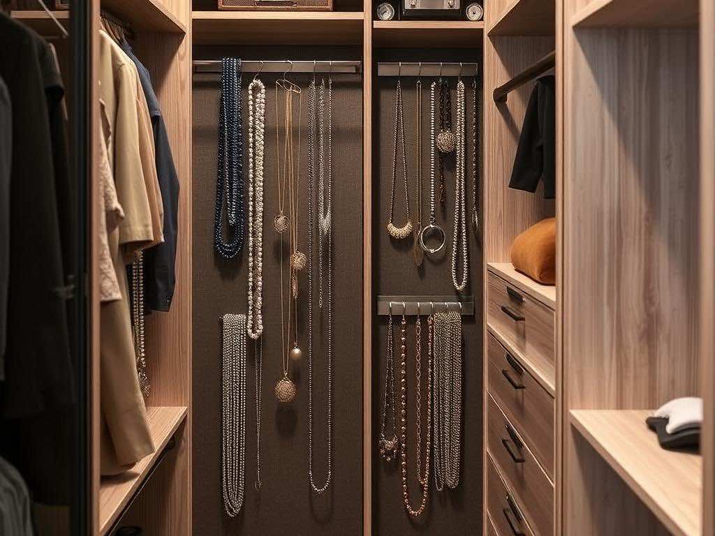 Гардеробная: как не потерять вторую серёжку – секреты безопасного хранения украшений. Выбор системы: металлическая или деревянная?