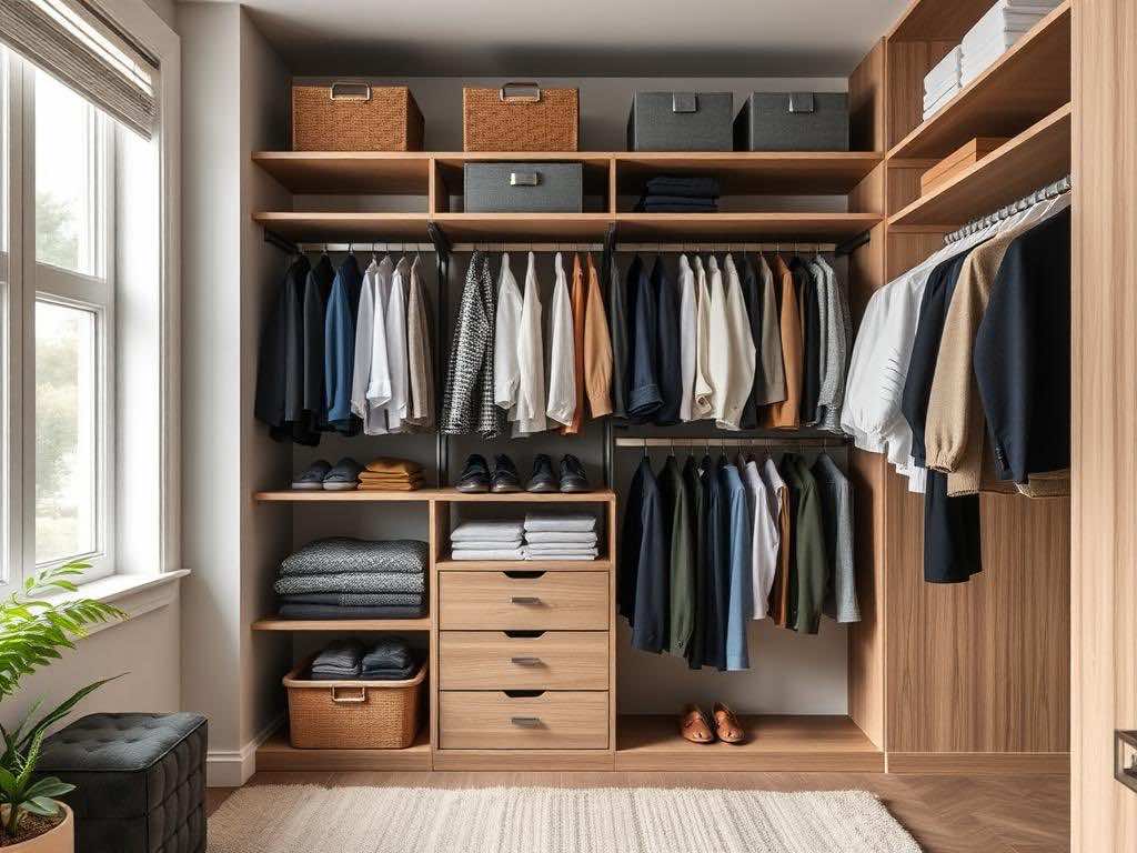 Эргономичный гардероб: оптимальное расположение полок для порядка и удобства. Психология порядка: когда гардеробная становится продолжением характера Эргономичный гардероб: оптимальное расположение полок для порядка и удобства. Психология порядка: когда гардеробная становится продолжением характера