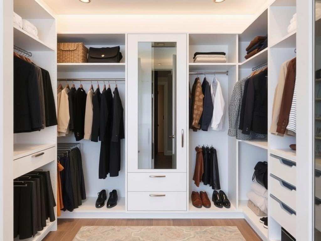 Гардеробная: 6 идей по оптимизации пространства в шкафу. Сила индивидуального решения: когда всё складывается для вас