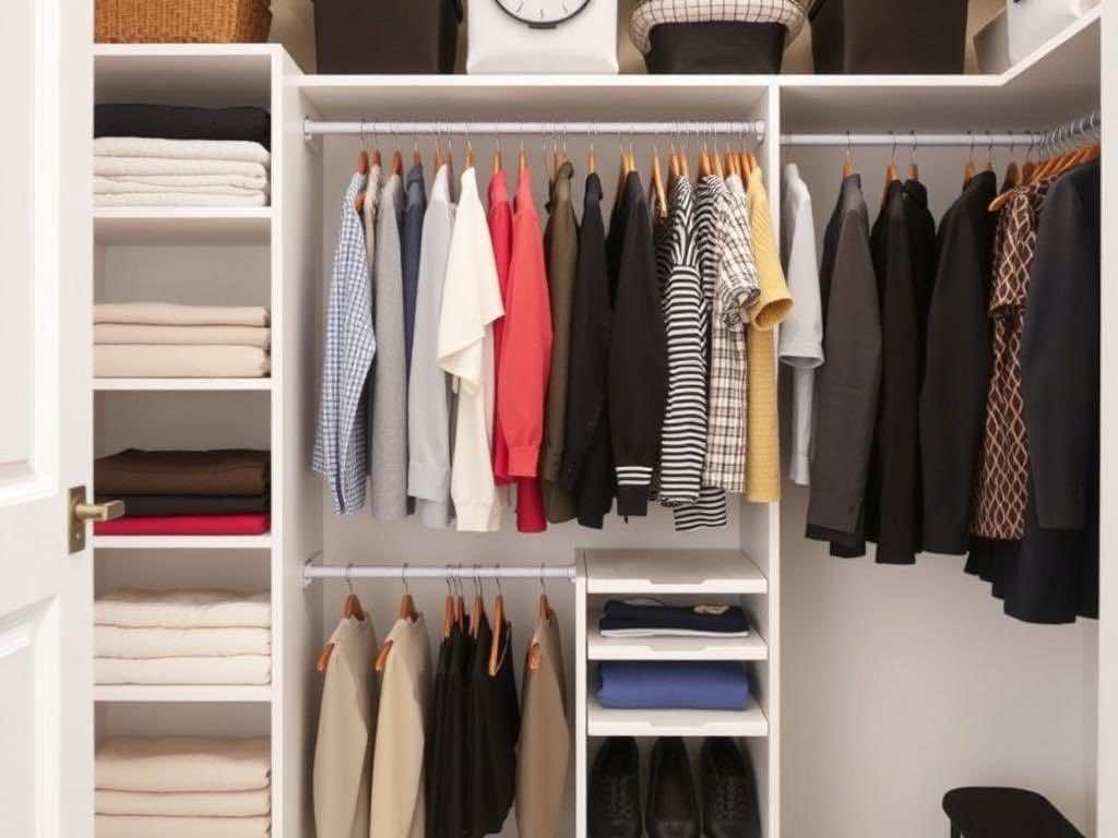 Гардеробная: рациональное наполнение шкафа-купе (советы, часть 2). Рациональное наполнение: от хаоса — к структуре