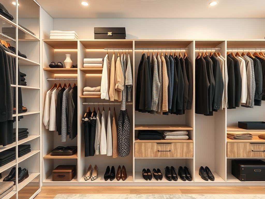 Эргономичный гардероб: оптимальное расположение полок для порядка и удобства. Вдохновляющие детали: от предмета к настроению Эргономичный гардероб: оптимальное расположение полок для порядка и удобства. Вдохновляющие детали: от предмета к настроению