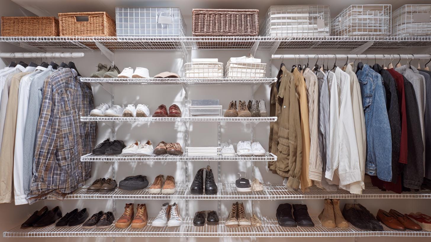 Сравнение сетчатых гардеробных систем: Elfa, Aristo и другие.Сравнение популярных брендов сетчатых гардеробных систем: преимущества, особенности, ценовой диапазон.. В чём думают проигрывают и выигрывают разные системы?