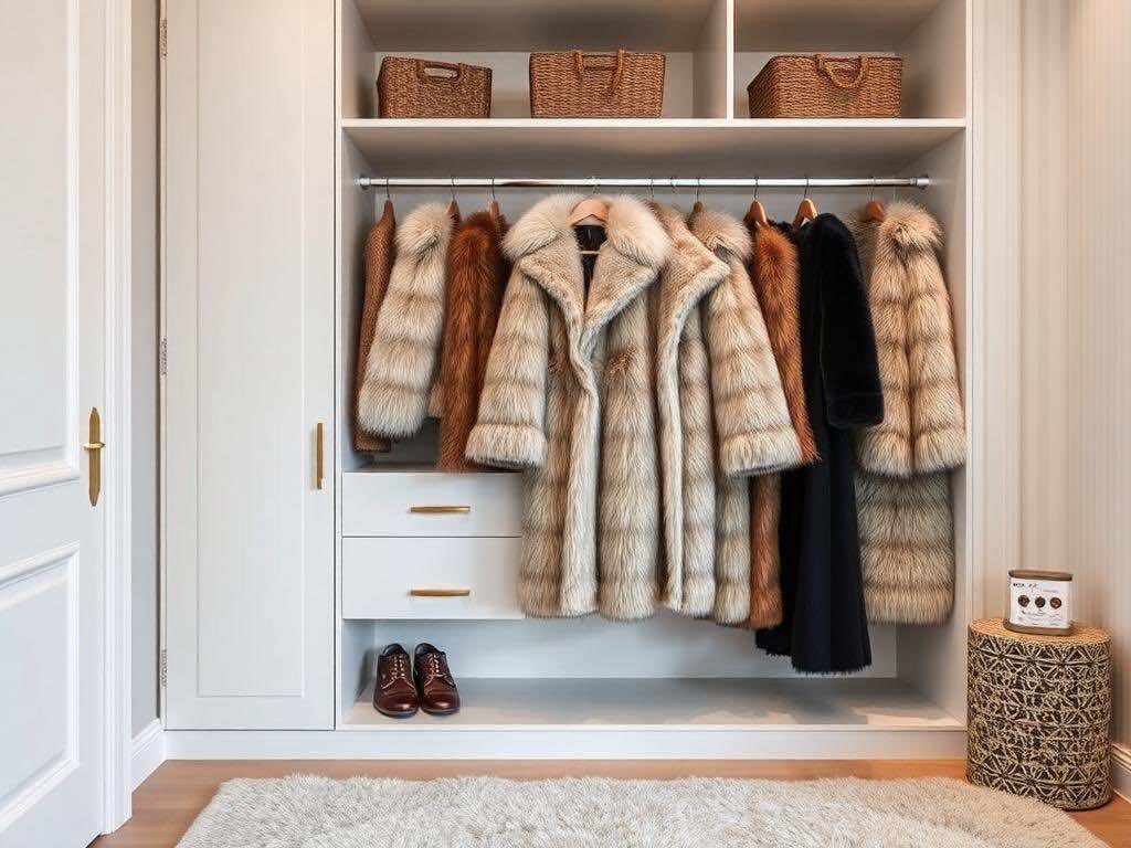 Идеальный гардероб для шуб: правила хранения меха в домашних условиях. Гардеробные на заказ в Москве: зачем нужен индивидуальный подход?