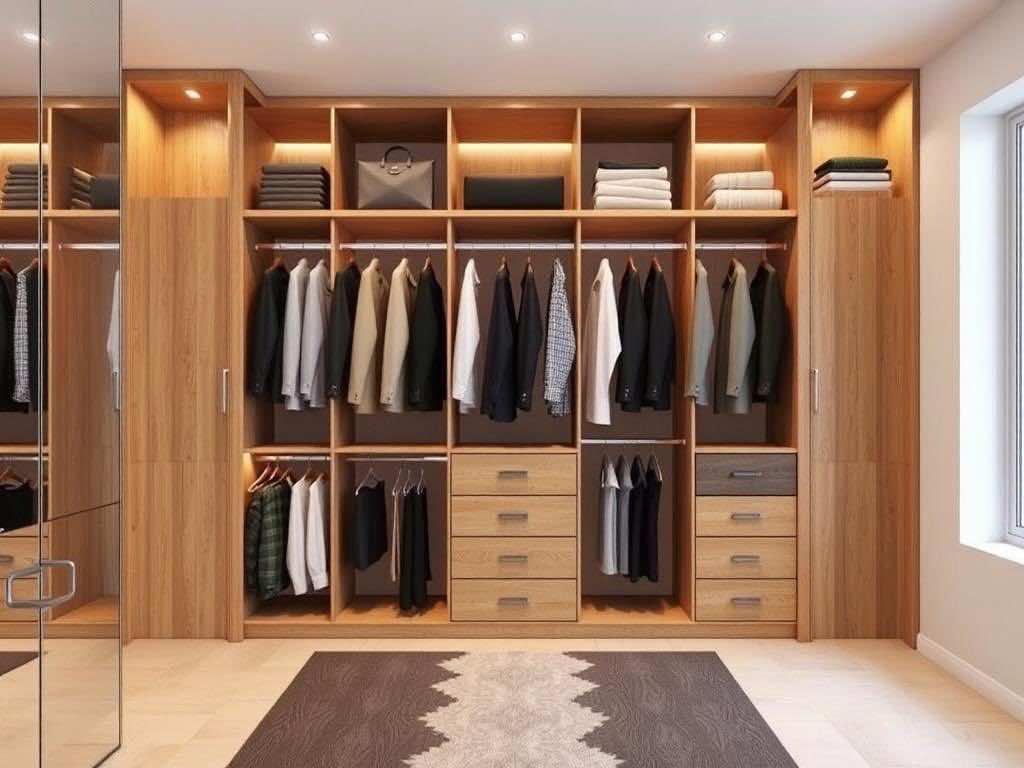 Гардеробная в 3D: визуализируйте идеальный шкаф до монтажа!. Гардеробная: начало новой территории для себя