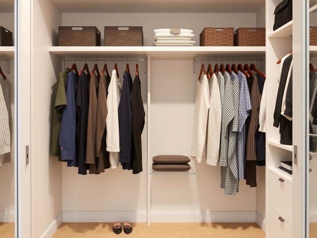 Гардеробная: секреты хранения брюк – вешалка или полки?. Модули для хранения брюк: от классики до смелых решений