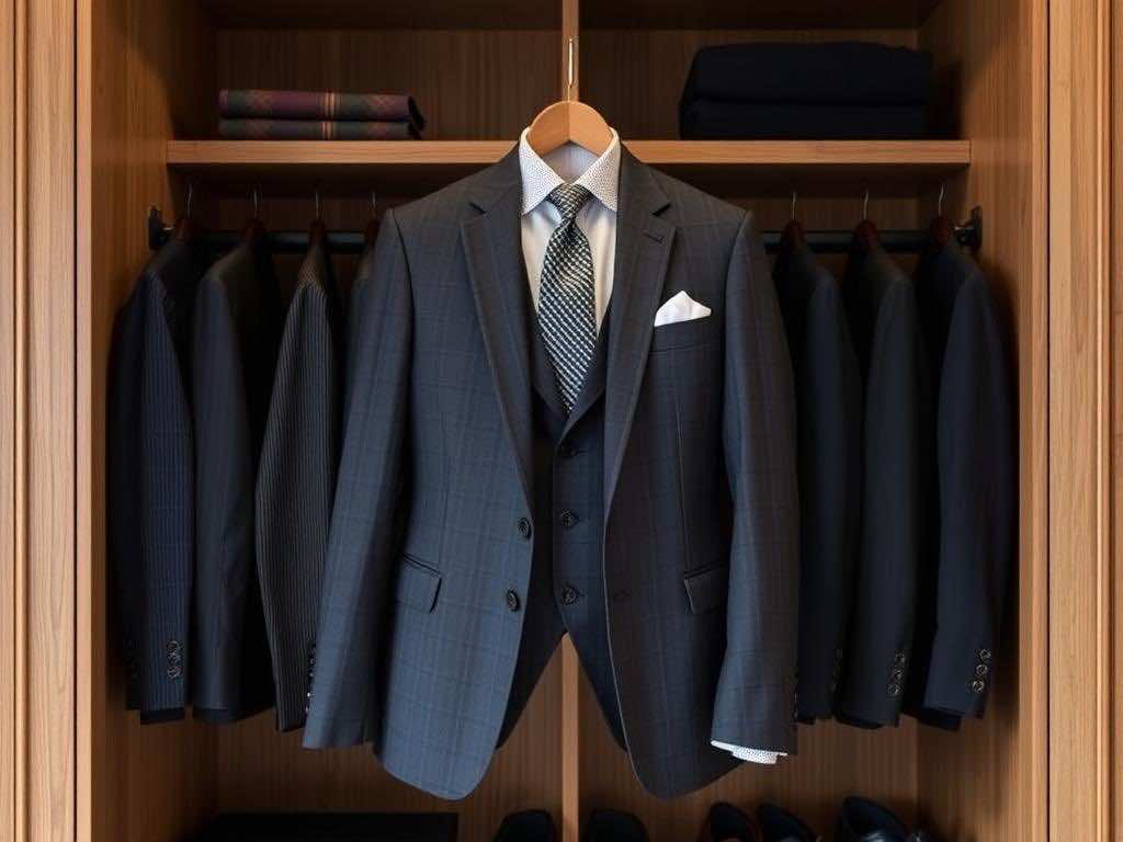 Идеальный гардероб: как правильно хранить мужской костюм. Виды гардеробных: классика и современные решения