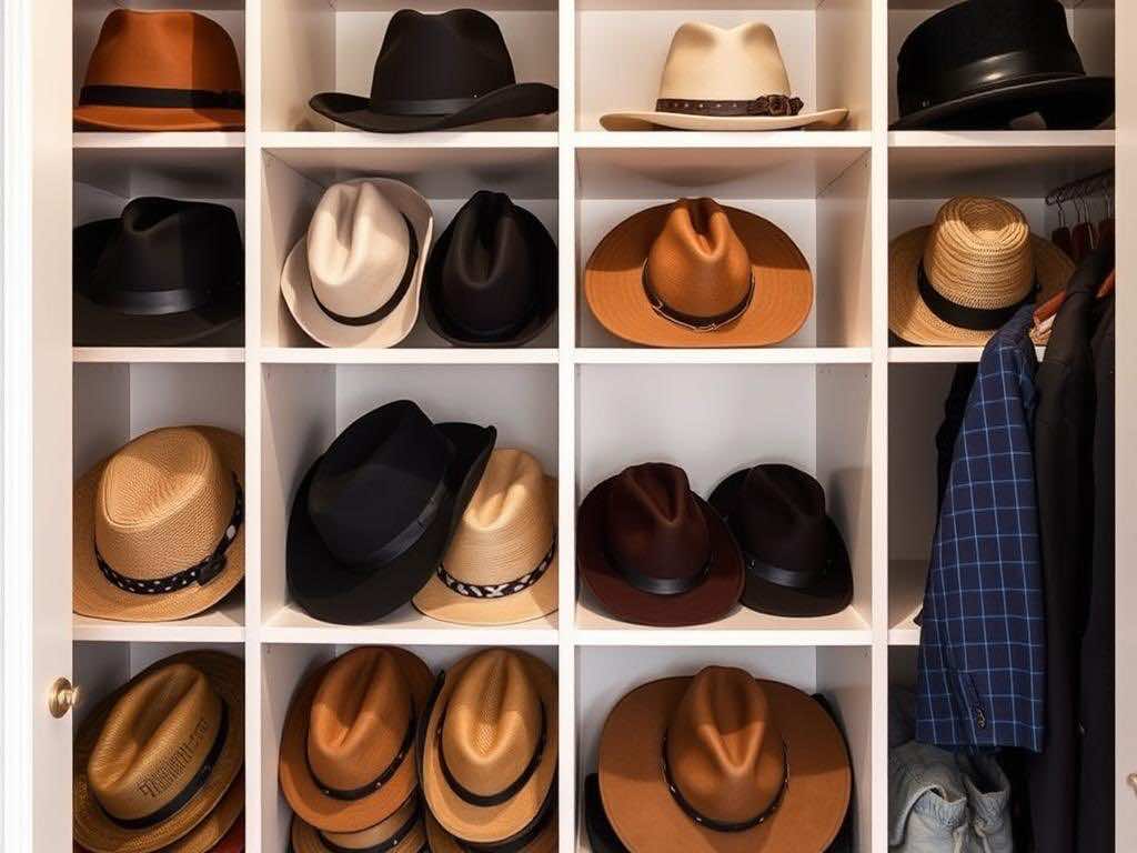 Гардеробная: Правила хранения головных уборов для долговечности и привлекательного вида. Правильная организация: где живут головные уборы в идеальной гардеробной